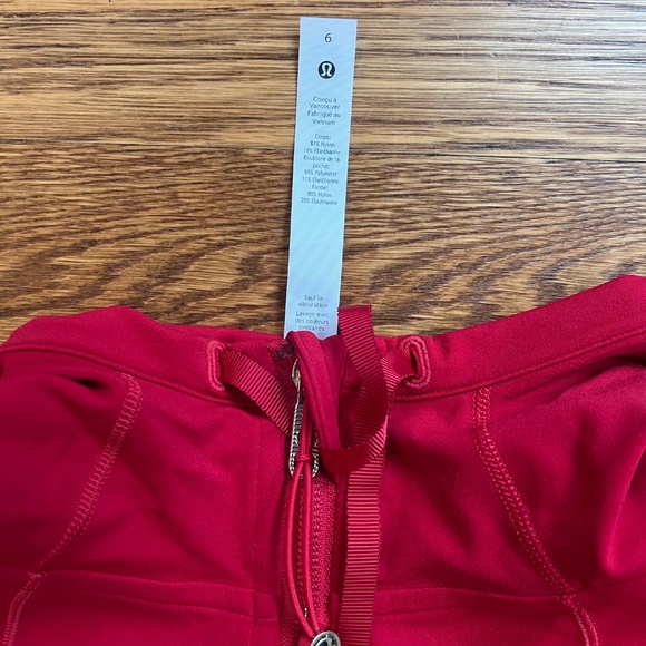Rare Lululemon Define Jacket Red Size 6 – unworn, no tags Perfect Condition - Picture 2 of 9